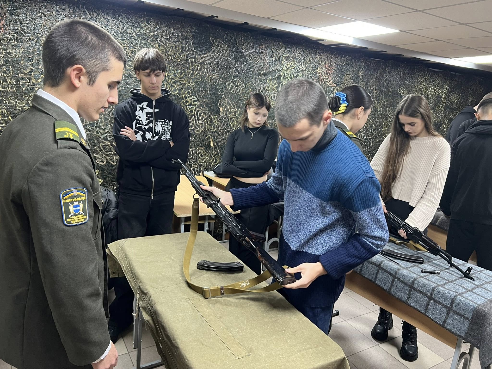 Осередок з вивчення предмету «Захист України».