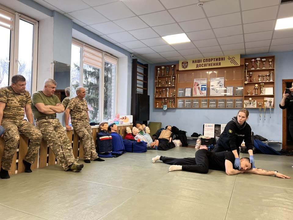 Навчальні заняття для адміністрації, педагогів та працівників закладу в межах проєкту «Подих життя».