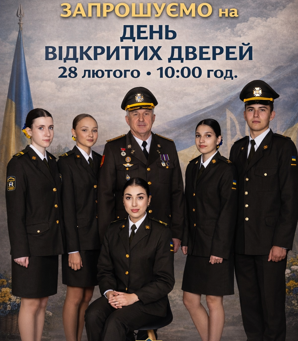Запрошуємо на День відкритих дверей.